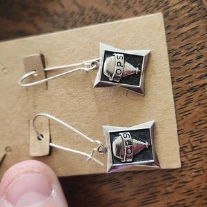 TOPS silver toned earrings